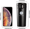 Insulated Travel Coffee Mug, 380 ML NOVAPIK
