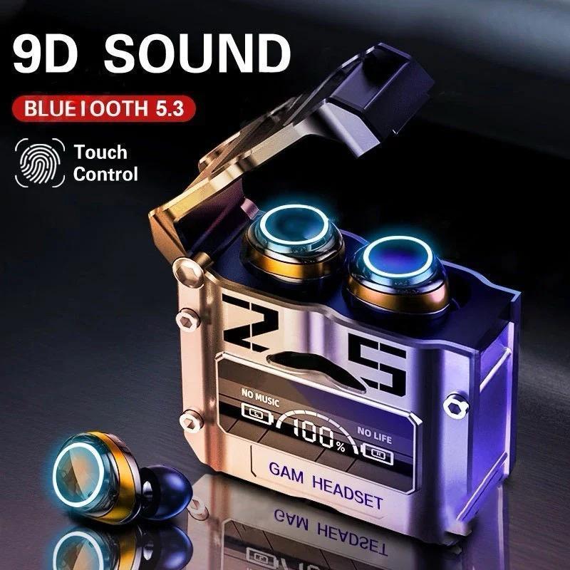 M25 TWS Earbuds – Noise Cancelling, LED Display, Type-C Charging NOVAPIK