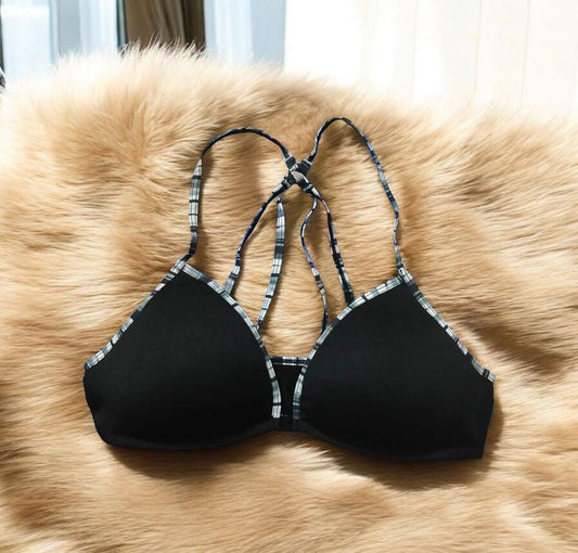 Jersey Plain Comfortable And Lightweight Front Button Bra NOVAPIK