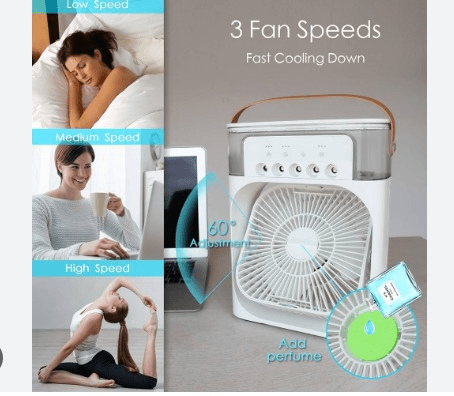 USB Mini Air Cooler – Portable Chill Anywhere, Anytime NOVAPIK