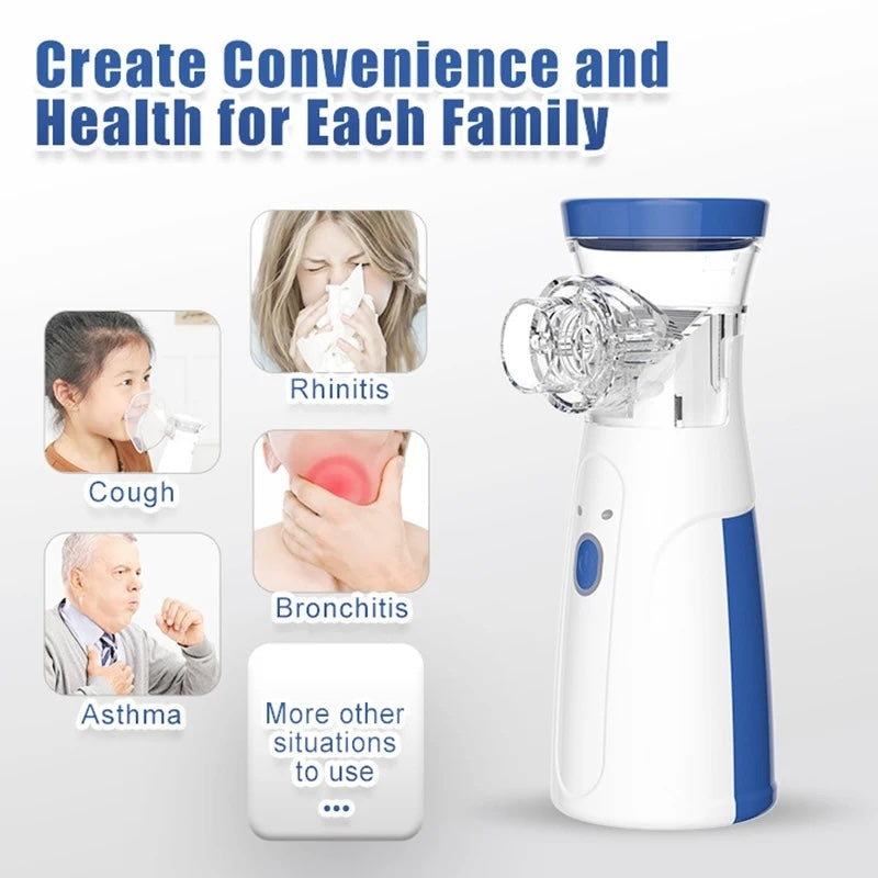 Portable Rechargeable Nebulizer for Kids & Adults – 0.5L Asthma Inhaler     Ask ChatGPT NOVAPIK