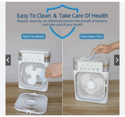USB Mini Air Cooler – Portable Chill Anywhere, Anytime NOVAPIK