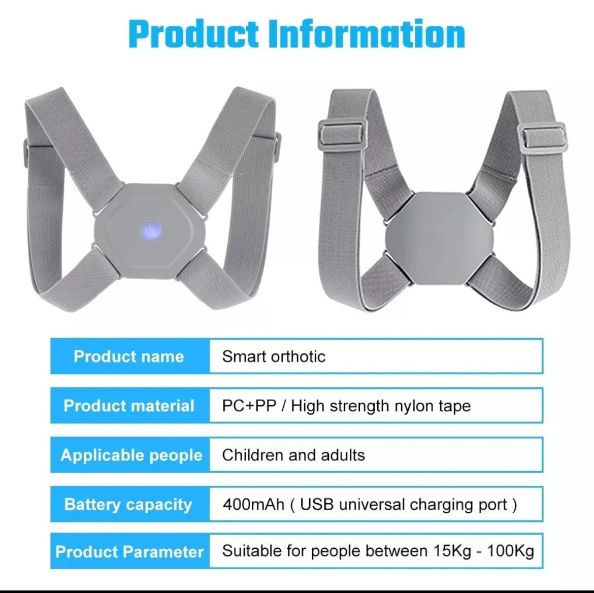 Posture Corrector Belt For Back NOVAPIK