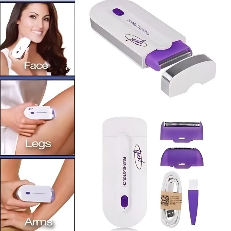 2-in-1 Rechargeable Painless Hair Remover for Face & Body – Instant, Gentle Hair Removal     Ask ChatGPT NOVAPIK